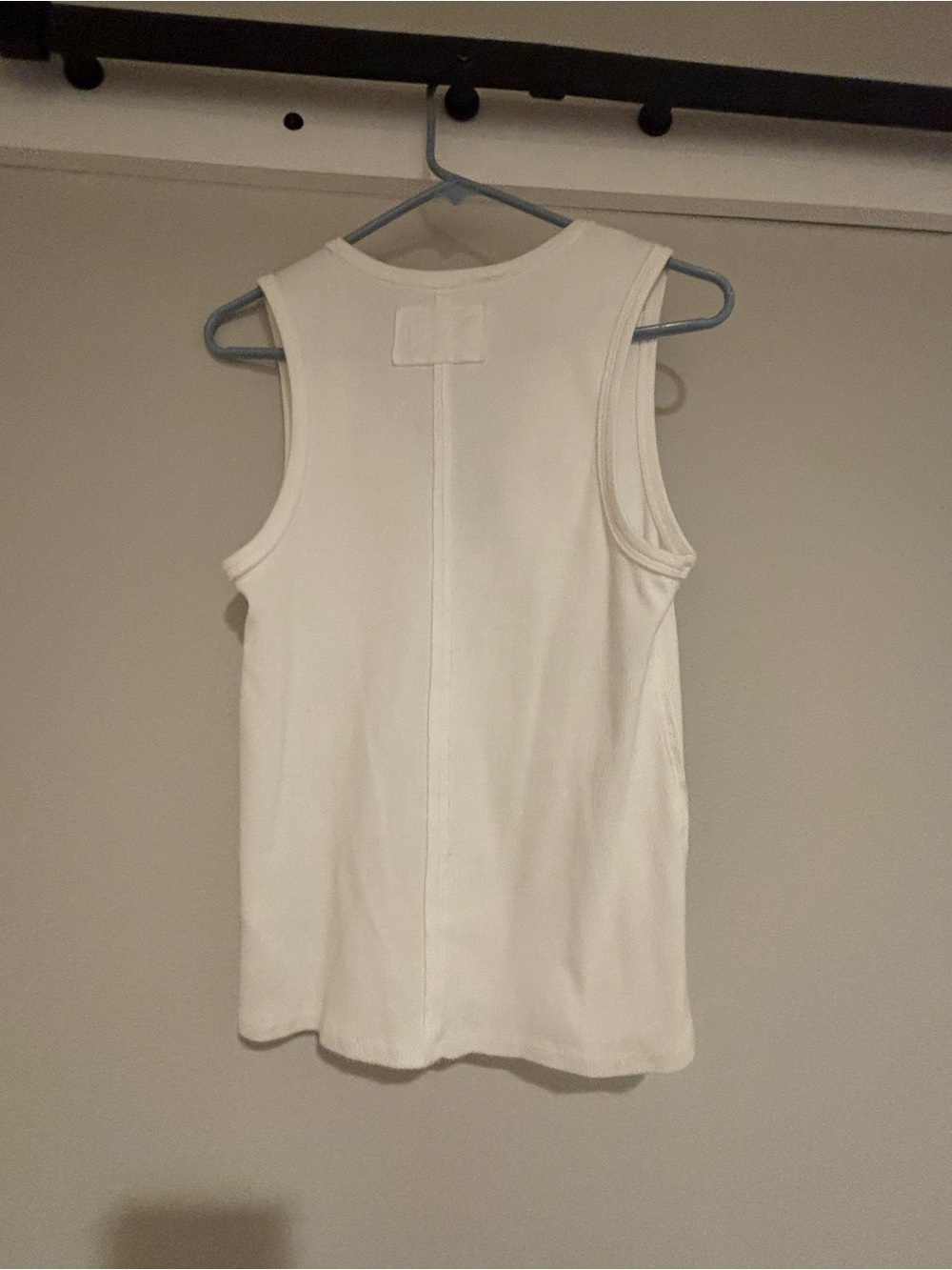 We The Free Cream V-Neck Ribbed Tank Top - Picture 2 of 6